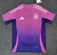 (s-4xl)2024-2025 Correct Version Germany Away Pink Thailand Soccer Jersey AAA-7642
