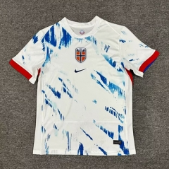 2024-25 Norway Away White Thailand Soccer Jersey-512