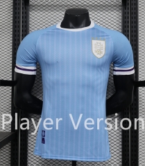 Player Version 2024-25 Uruguay Home Blue Thailand Soccer Jersey AAA-888