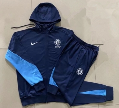 20234-25 Chelsea Blue Thailand Soccer Jacket Unifrom With Hat-815