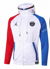 2020-2021 Jordan White Thailand Soccer Jacket  With Hat-815