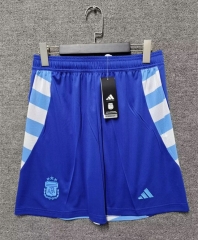 2024-2025 Argentina Away Blue Thailand Soccer Shorts