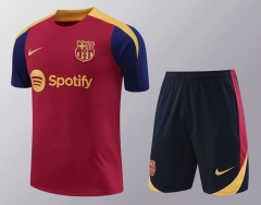 2024-25 Barcelona Red Thailand Soccer Vest Uniform-418