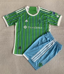 2024-2025 Seattle Sounders Home Green soccer Uniform-AY