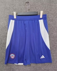 2024-25 Chile Home Blue Thailand Soccer Shorts