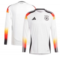 24-25 Germany Home White Thailand LS Soccer Jersey AAA