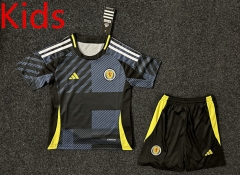 2024-25 Scotland Home Royal Blue kids Soccer Uniform-GB