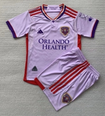 2024-2025 Orlando City Away Purple&Pink Soccer Uniform-AY