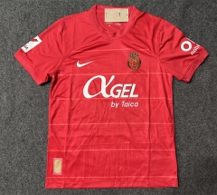 2024-25 RCD Mallorca Home Red Thailand Soccer Jersey AAA-GB