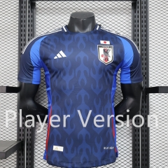 Player Version 2024-2025 Japan Home Royal Blue Thailand Soccer Jersey AAA-888