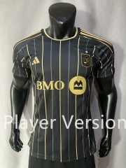 Player Version 2024-2025 Los Angeles FC Home Black Thailand Soccer Jersey AAA-4691