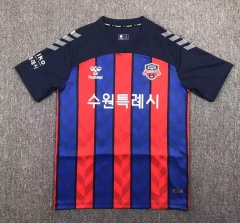 2024-2025 Suwon S BlueWings FC Home Red&Blue Thailand Soccer Jersey AAA-417