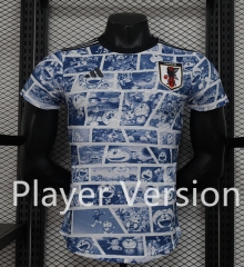 Player Version 2024-2025 Special Version Japan White &Blue Thailand Soccer Jersey AAA-888