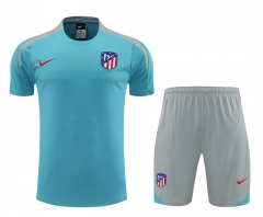 2024-2025 Atletico Madrid Blue Thailand Soccer Uniform-4627