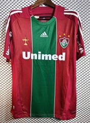 Retro Version 2010 Fluminense de Feira 2nd Away Red Thailand Soccer Jersey AAA-2669