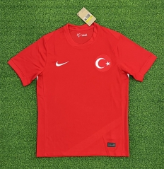 （s-4xl）2024-2025 Turkey Home Red Thailand Soccer Jersey AAA-403