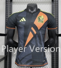 Player Version 24-25 Mexico Black Thailand Soccer Jersey AAA-888