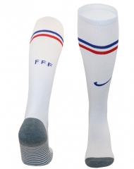 2024-25 France Away White Youth/Kids Thailand Soccer Socks