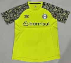 (S-4XL) 2024-2025 Grêmio FBPA Goalkeeper Fluorescent Green Thailand Soccer Jersey-5668