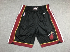 Miami Heat Red NBA Shorts -1380