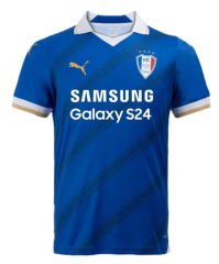 2024-2025 Suwon S BlueWings Home Blue Thailand Soccer Jersey AAA-417
