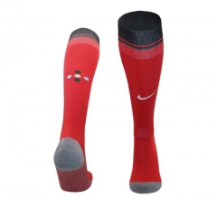 2024-2025 portugal home red youth soccer socks