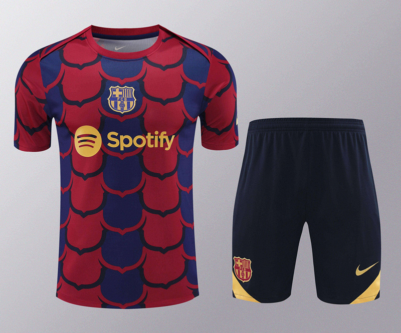2024-25 Barcelona Red&Blue Thailand Soccer Uniform-418