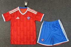 2026 World Cup Chile Home Red Soccer Uniform-6748