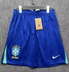 2026-27 Brazil Home Blue Thailand Soccer Shorts