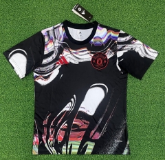 （s-4xl）2026-27 Manchester United Black&White Thailand Soccer Training Jersey-403