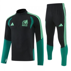 2026-27 Mexico Black Thailand Soccer Tracksuit -4627