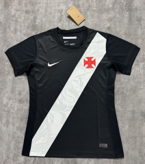 26-27 CR Vasco da Gama Home Black Women Thailand Soccer Jersey AAA-4506