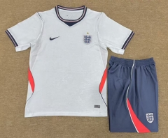 2026-2027 England Home White Soccer Uniform-6748