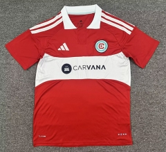 (S-4XL) 26-27  Chicago Fire Home Red Thailand Soccer Jersey AAA-512
