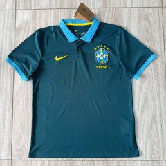 （s-4xl）26-27  Brazil Green  Polo Uniform-2483