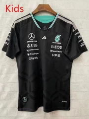 2026 Mercedes Black Formula One Kids/Youth Racing Suit