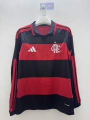 （s-4xl）2026-27 Flamengo Home Black&Red LS Thailand Soccer Jersey AAA-9268