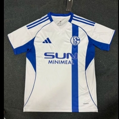 (S-4XL) 2026-2027 Schalke 04 Away White Thailand Soccer Jersey AAA-7209