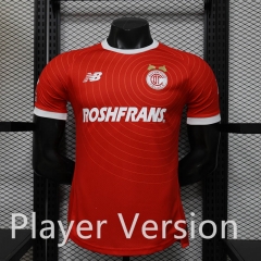 (S-3XL) Player Version 2026-2027 Deportivo Toluca FC Home Red Thailand Soccer Jersey AAA-888
