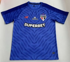 (S-4XL)2026-27 Sao Paulo Futebol Clube Goalkeeper Blue Thailand Soccer Jersey AAA-5668
