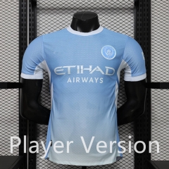 Player Version 2026-2027 Manchester City Home Light Blue Thailand Soccer Jersey AAA-888