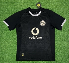 (S-4XL) 100th Anniversary Special Version Clay Court Dortmund Black Thailand Soccer Jersey AAA-403