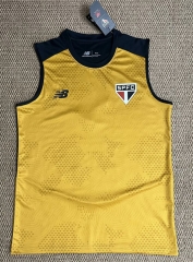 (S-4XL)2026-27 Sao Paulo Futebol Clube Golden Thailand Soccer Vest Jersey AAA-2315