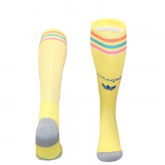 2026-2027 Curaçao Away Yellow Kids/Youth Soccer Socks